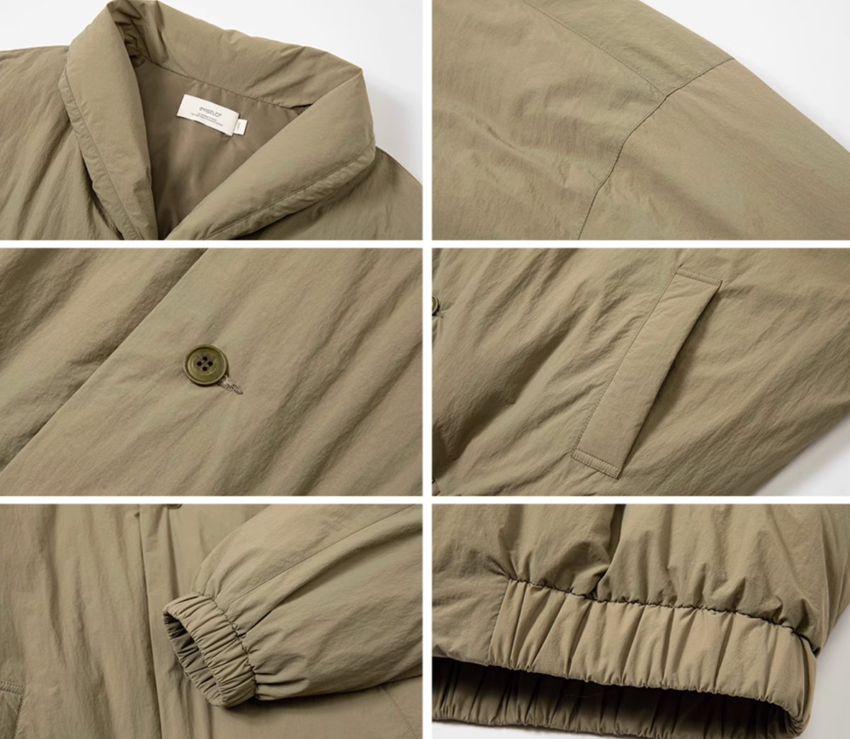 【中綿あり】lightweight nylon jacket N4685 - NNine
