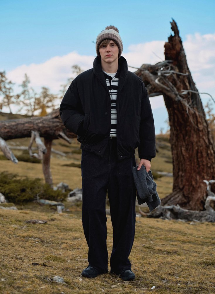 【中綿あり】lightweight nylon jacket N4685 - NNine