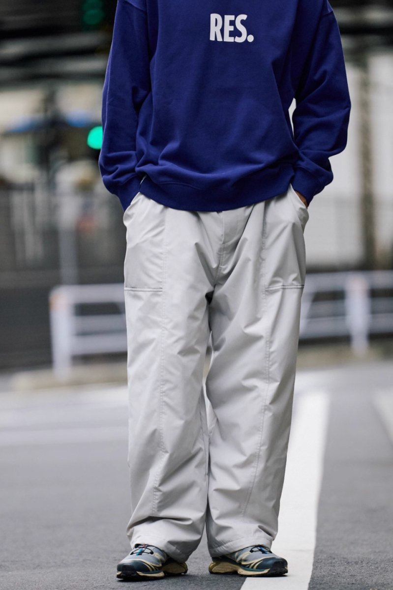 【中綿入り防寒防風】Lightweight windproof cold protection straight pants N4734 - NNine
