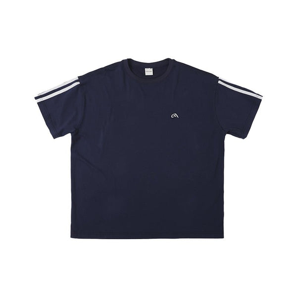 line shoulder t-shirt N3491 - NNine