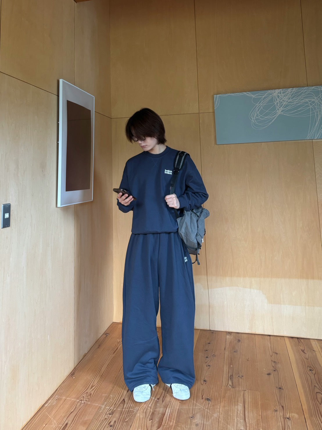 ベーシックスウェットセットアップ MK013