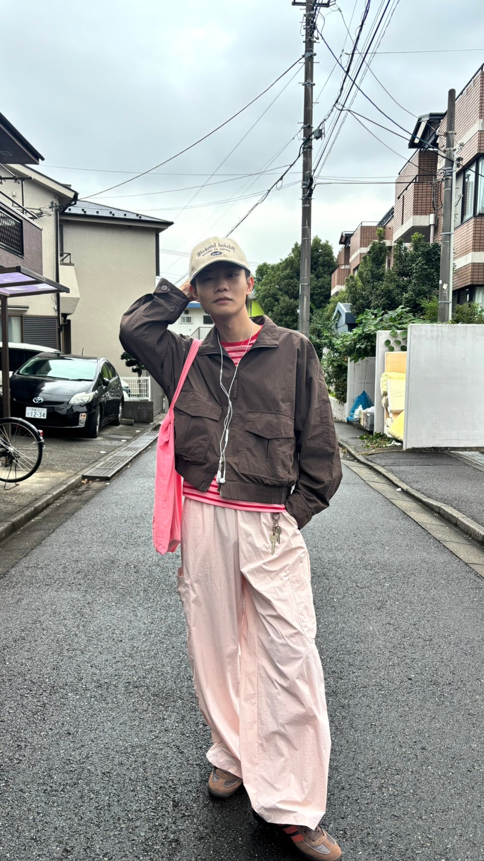 リバーシブルスタンドカラーブルゾン SK003