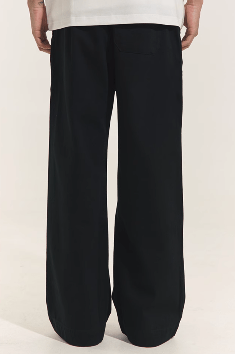 Linen Blend Work Pants w/ Sorona® / リネン混 ワークパンツ ソロナ® ワイド N5248 - ファッション通販 NNine(ナイン)
