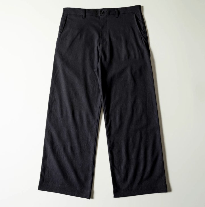 Linen Blend Work Pants w/ Sorona® / リネン混 ワークパンツ ソロナ® ワイド N5248 - ファッション通販 NNine(ナイン)