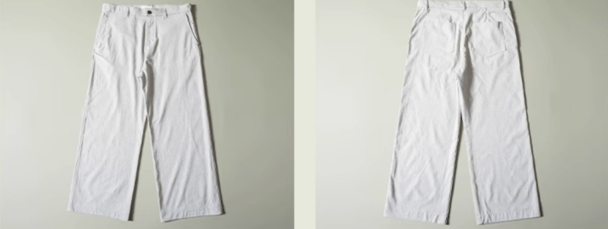 Linen Blend Work Pants w/ Sorona® / リネン混 ワークパンツ ソロナ® ワイド N5248 - ファッション通販 NNine(ナイン)