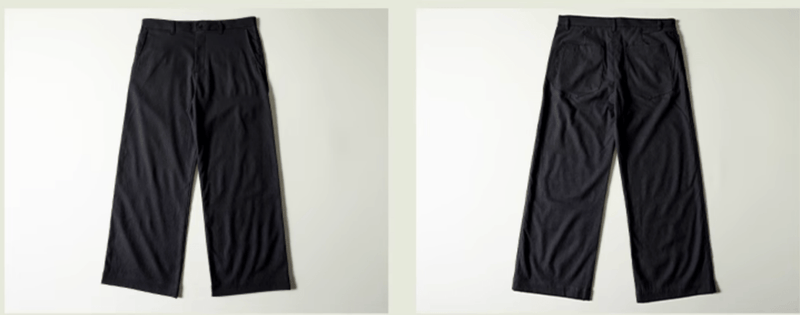Linen Blend Work Pants w/ Sorona® / リネン混 ワークパンツ ソロナ® ワイド N5248 - ファッション通販 NNine(ナイン)