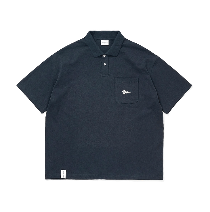 logo pocket polo shirt N5239 - ファッション通販 NNine(ナイン)