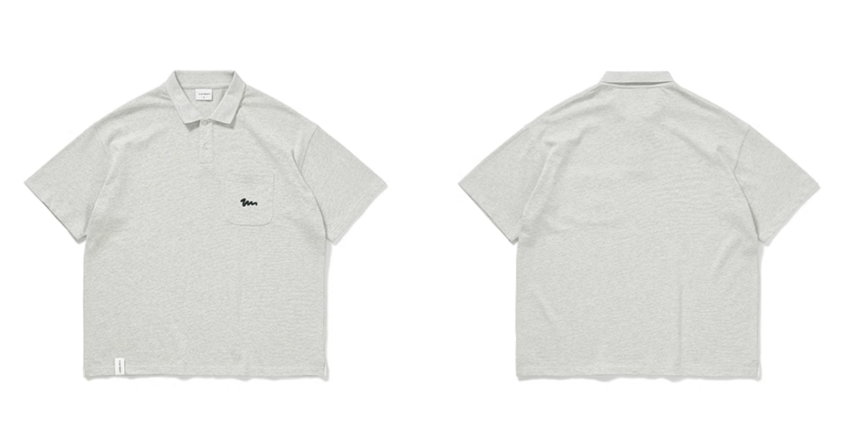 logo pocket polo shirt N5239 - ファッション通販 NNine(ナイン)