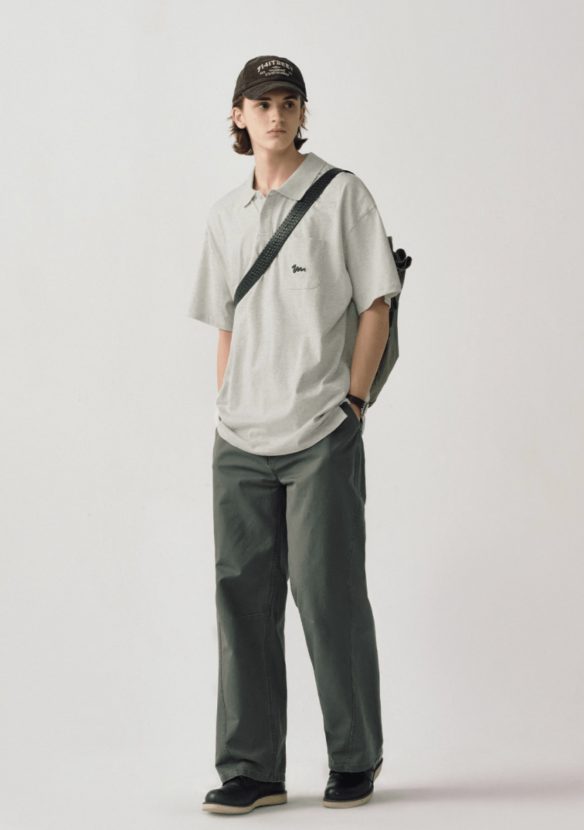 logo pocket polo shirt N5239 - ファッション通販 NNine(ナイン)