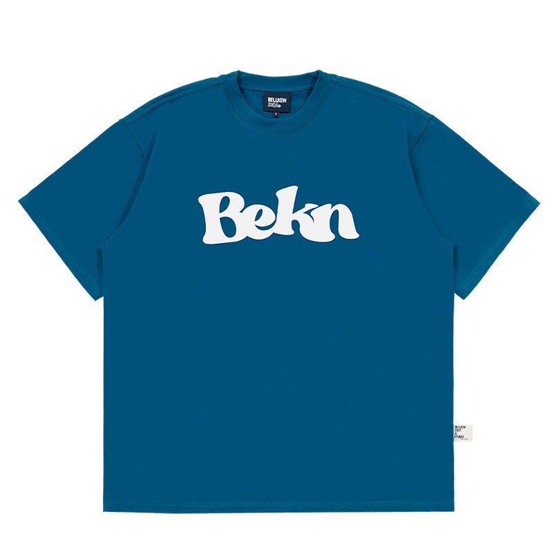 logo print T-shirt N3403 - NNine