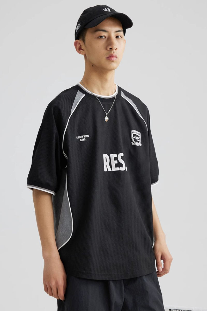 【吸湿速乾性】mesh club uni t - shirt N3658 - NNine