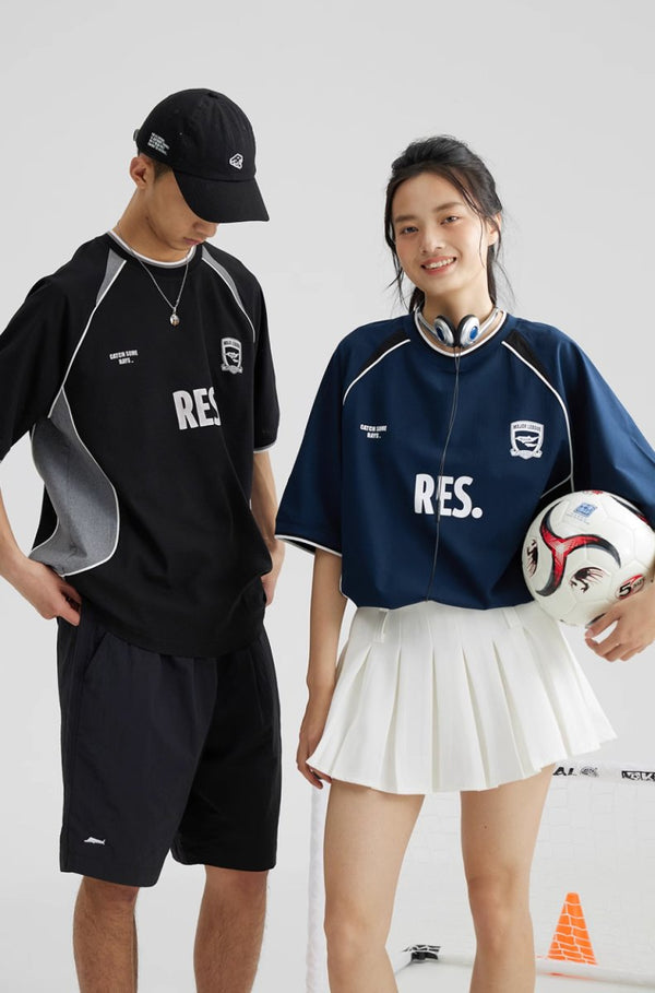 【吸湿速乾性】mesh club uni t - shirt N3658 - NNine