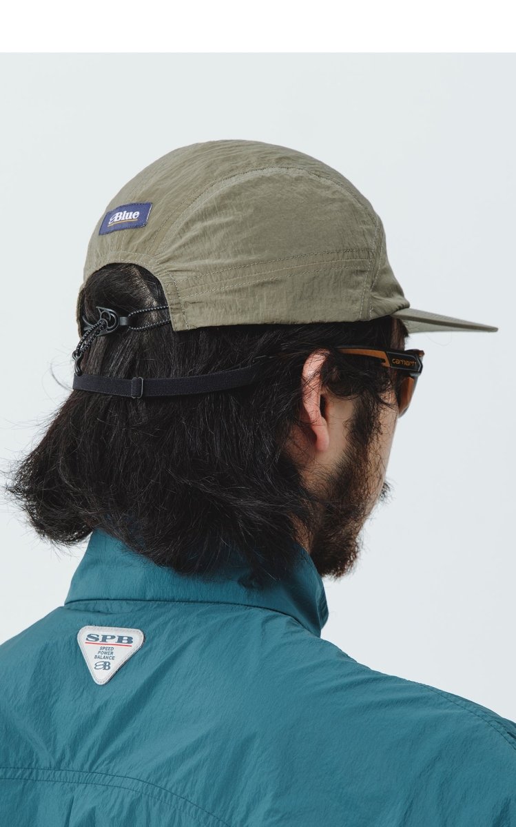 metal nylon logo hat / ナイロンキャップ N3708 - NNine