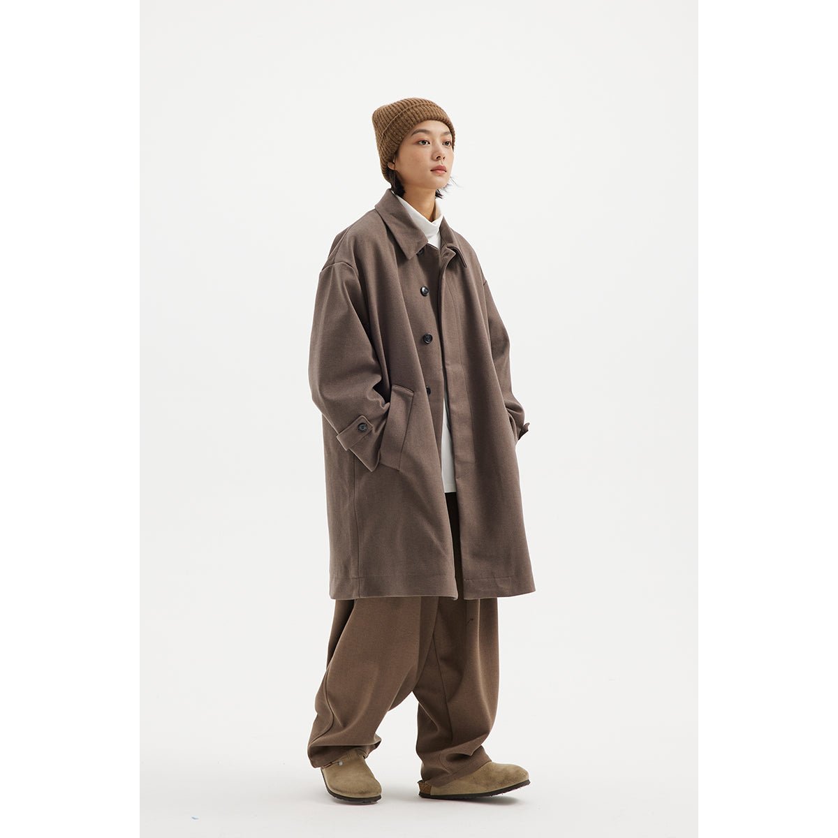 Mid - length wool coat N3000 - ファッション通販NNine（ナイン）