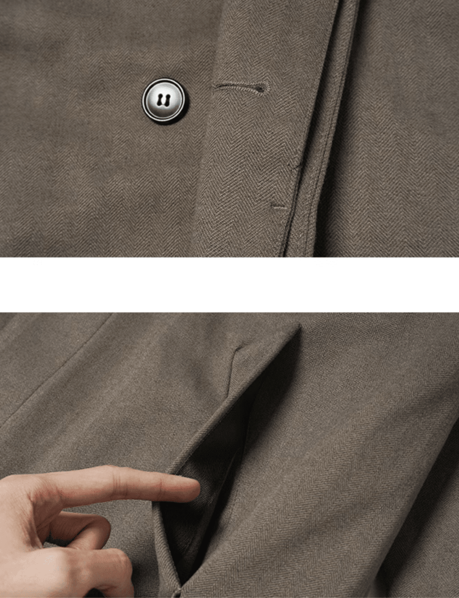 Mid - length wool coat N3000 - ファッション通販NNine（ナイン）