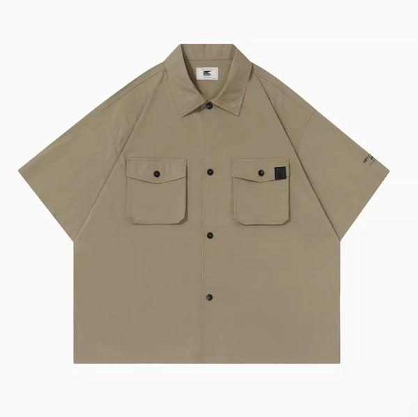 military pocket shirt / ワークカーゴシャツ N3833 - NNine