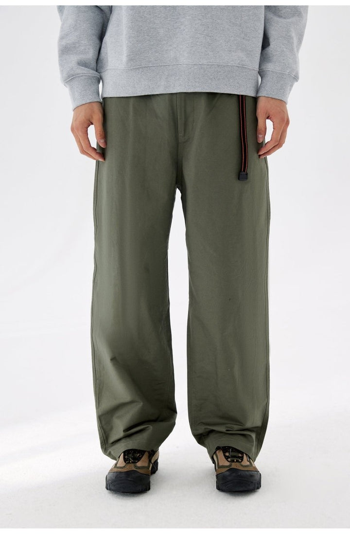 mountain belt straight pants N3777 - NNine