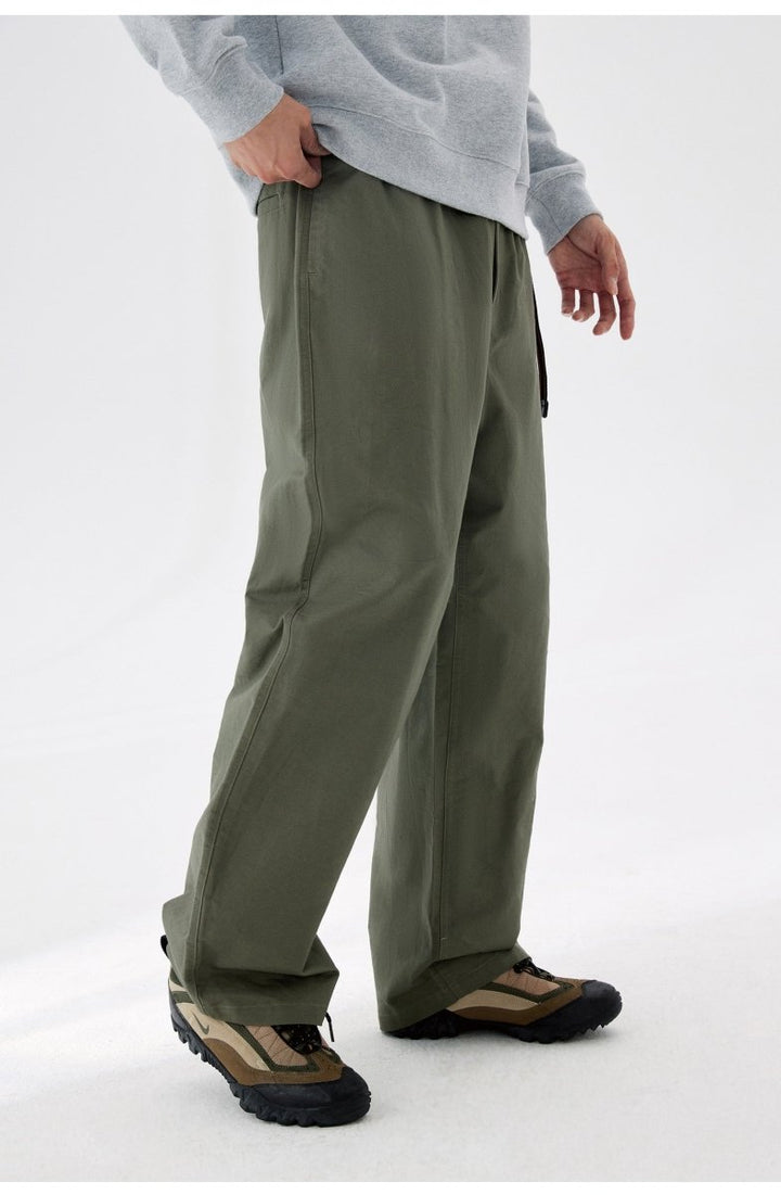mountain belt straight pants N3777 - NNine