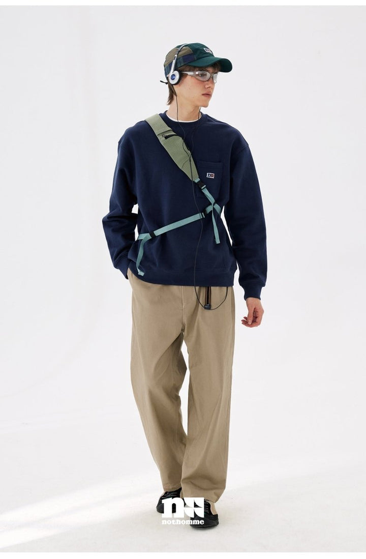 mountain belt straight pants N3777 - NNine