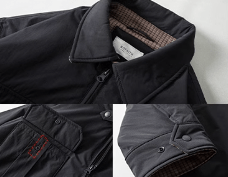 multi - pocket cargo jacket N4808 - NNine