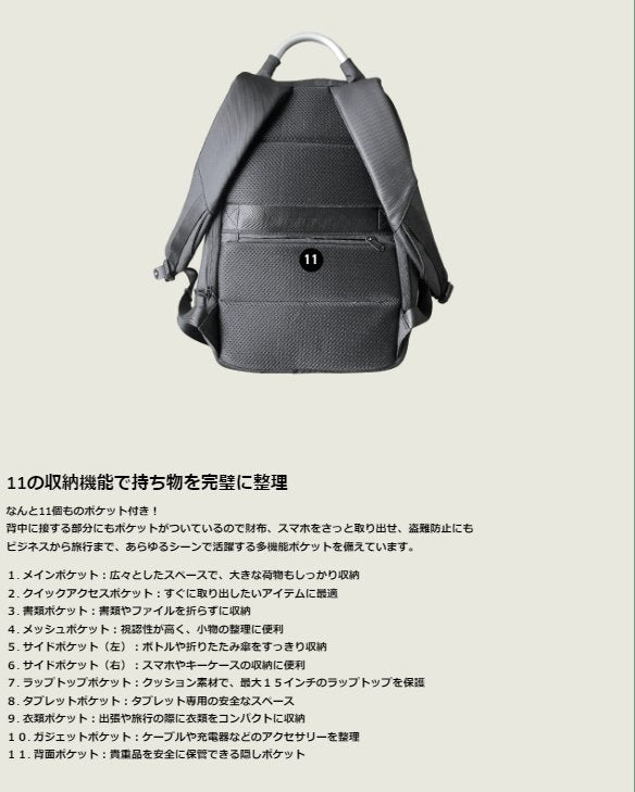 MULTIFUNCTIONAL BACKPACK - NNine