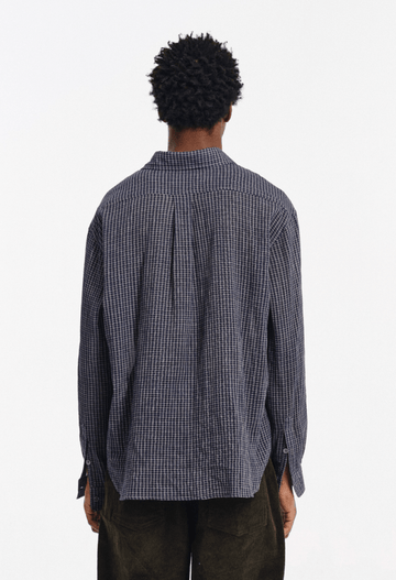 ガーゼライク・チェックシャツ N5637