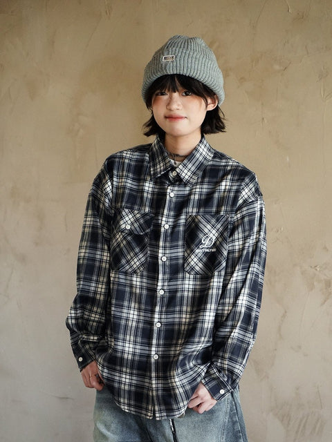 Double-Pocket Check Shirt N6429