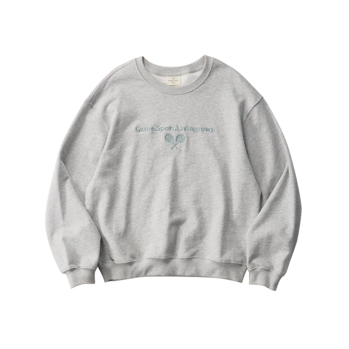 テニス刺繍 ロゴスウェット クルーネック N6457 - ファッション通販NNine（ナイン）