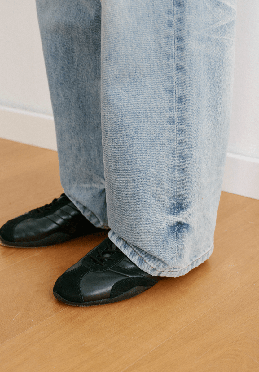 ヴィンテージウォッシュワイドストレートデニムパンツ N7278 - ファッション通販NNine（ナイン）
