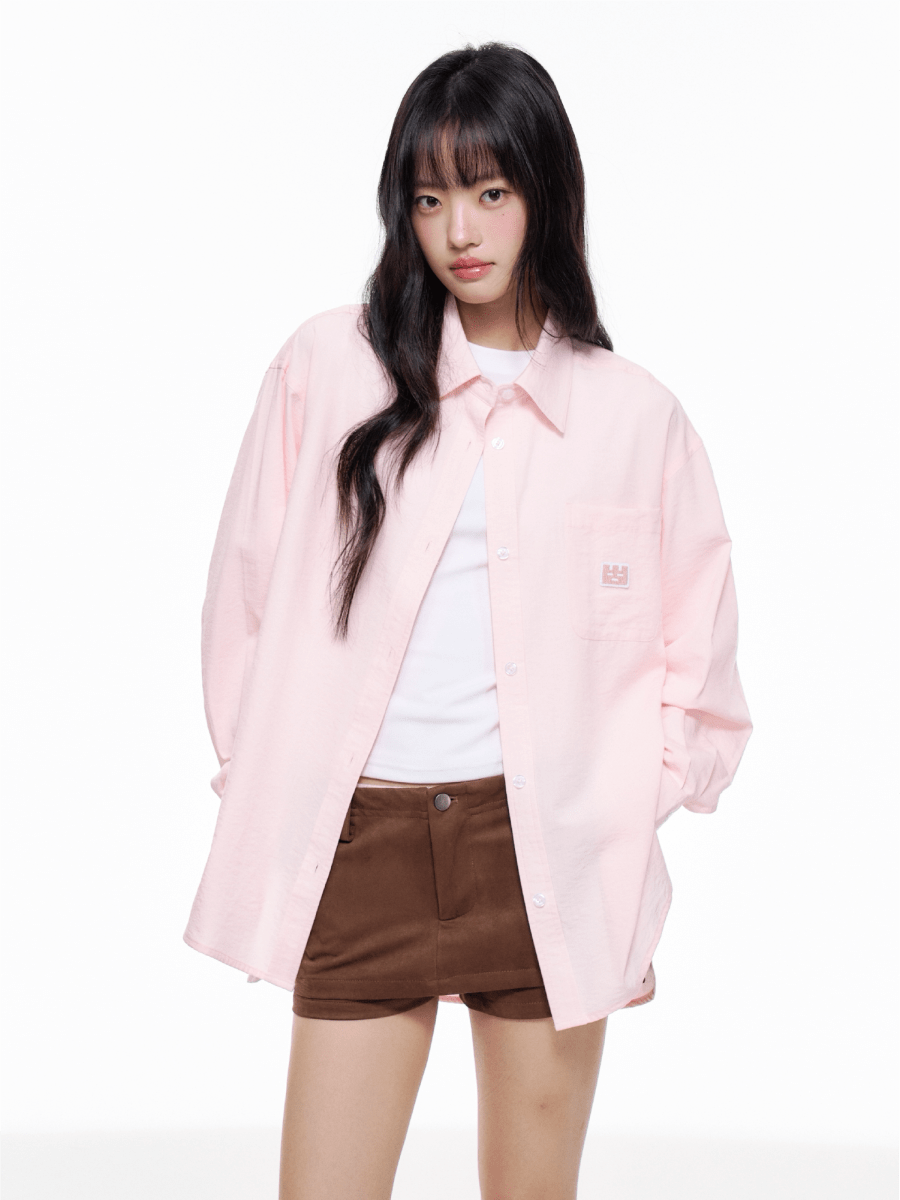 クリンクルシアーリラックスシャツ N7393 - ファッション通販NNine（ナイン）