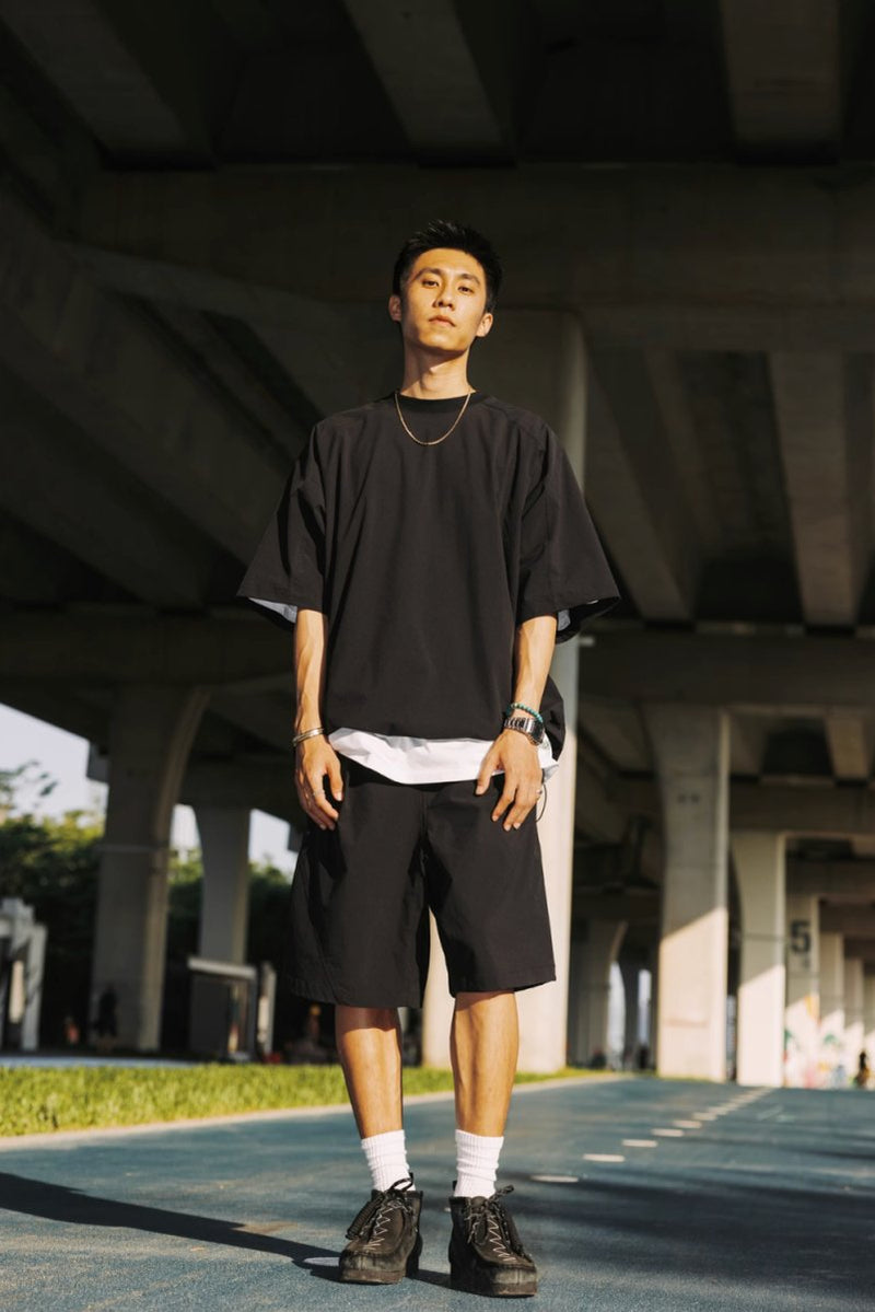 Nylon tech T - shirt setup / セットアップ N3983/N3982 - NNine