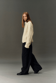 off white knit sweater N4828 - NNine