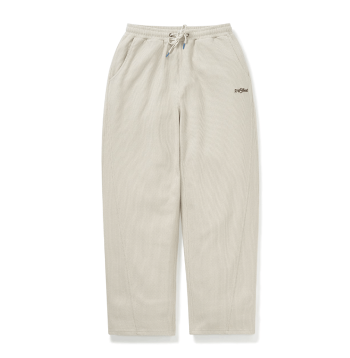 ロゴ スウェットパンツ[KHAKIPOINT] PIGMENT SWEAT PANTS SEQUENZ 90s UTILITY CARGO SWEAT PANTS / ロゴ 刺繍 カーゴ