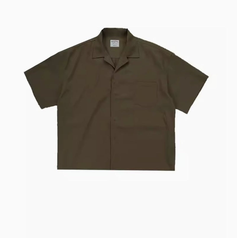 open collar shirt / キューバシャツ N3890 - NNine