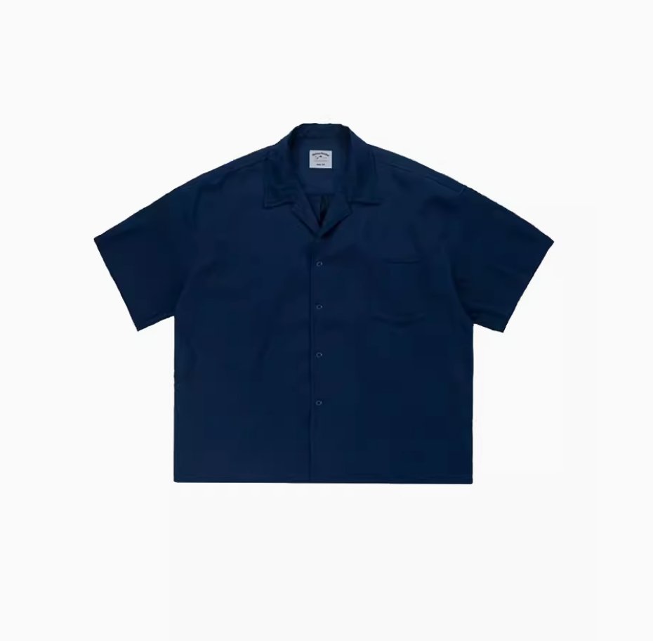 open collar shirt / キューバシャツ N3890 - NNine