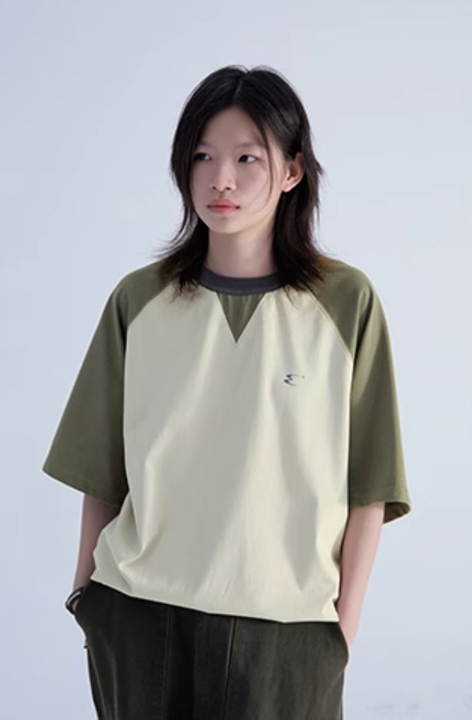 Outdoor raglan sleeve T - shirt / ラグランT N3921 - NNine