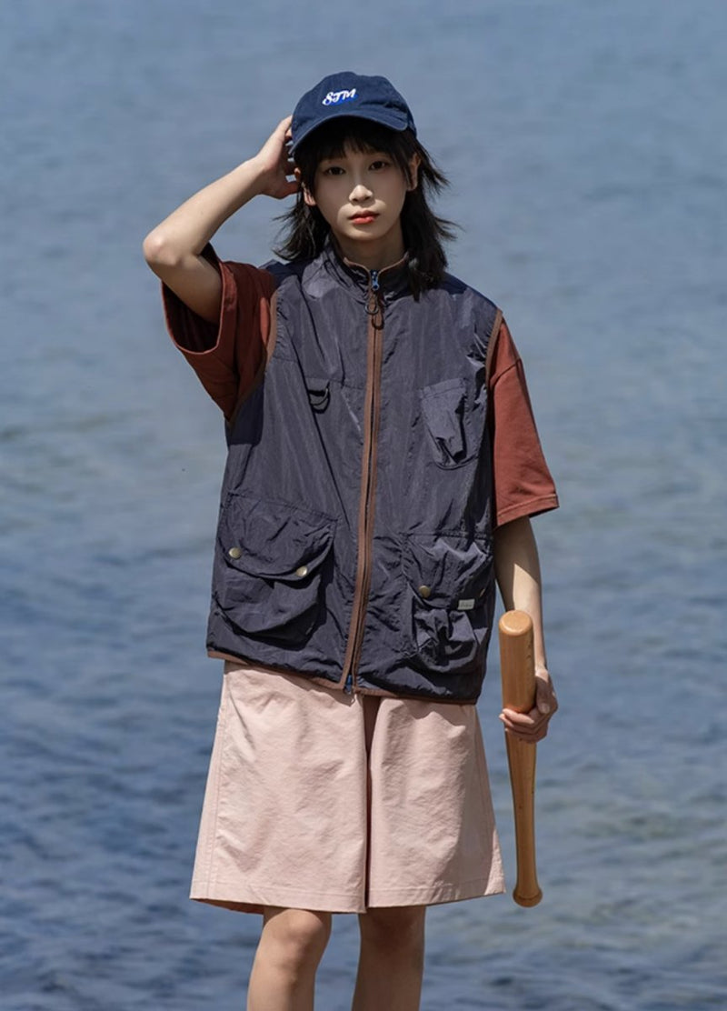 outdoor work vest / ナイロンベスト N3860 - NNine