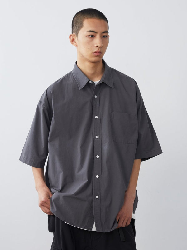 oversized short sleeve shirt / ビッグシルエットシャツ N3600 - NNine