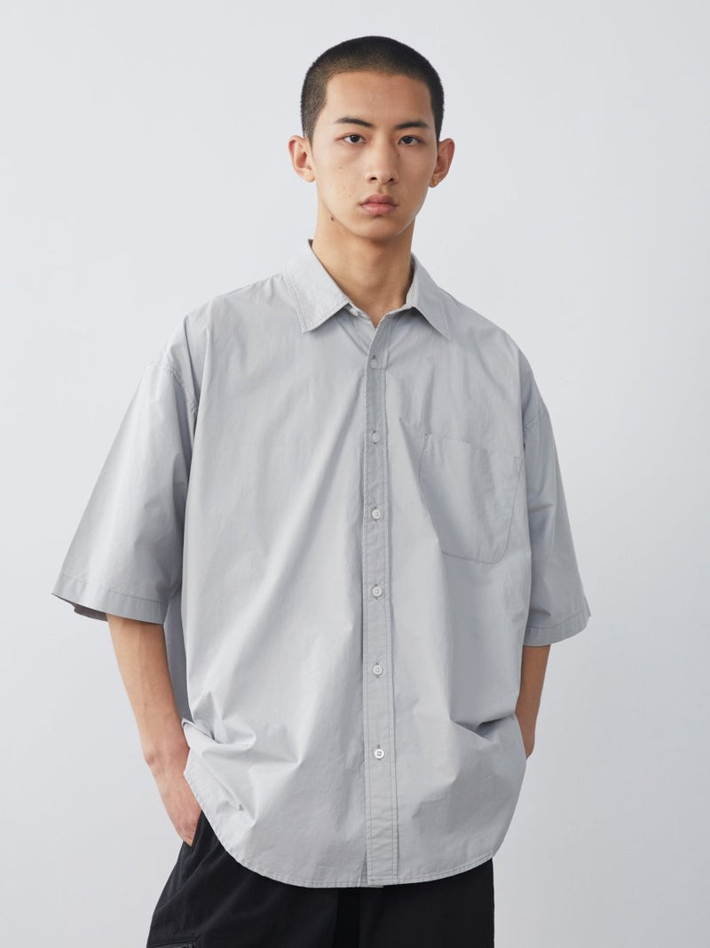 oversized short sleeve shirt / ビッグシルエットシャツ N3600 - NNine