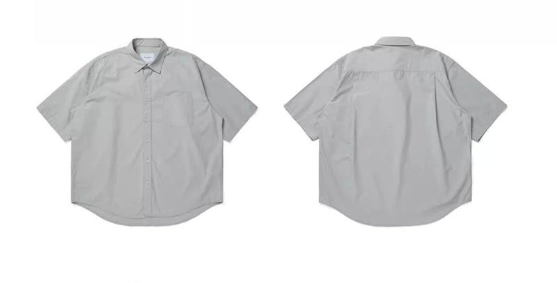 oversized short sleeve shirt / ビッグシルエットシャツ N3600 - NNine