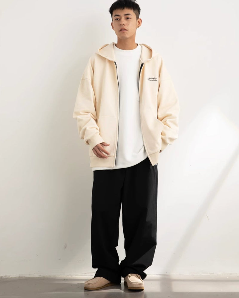 oversized zip hoodie N4446 - NNine