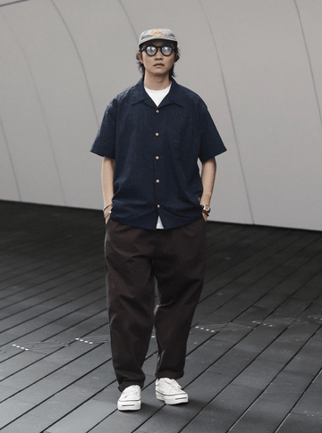 シャツ No.0599 T check SHIRT (3color) SAMS MOTORCYCLE サムズ BLOCK CHECK SHIRTS ブロック チェック