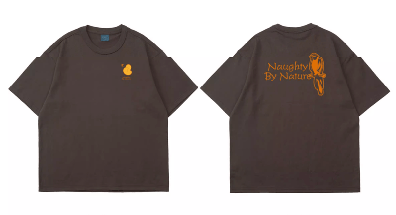 Parrot back print T-shirt N5275 - ファッション通販 NNine(ナイン)