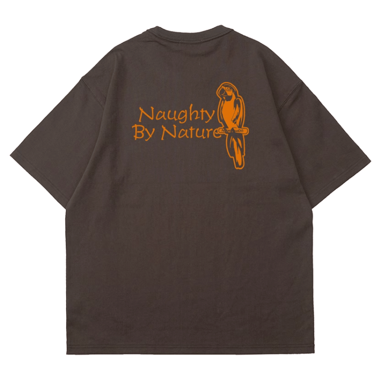 Parrot back print T-shirt N5275 - ファッション通販 NNine(ナイン)