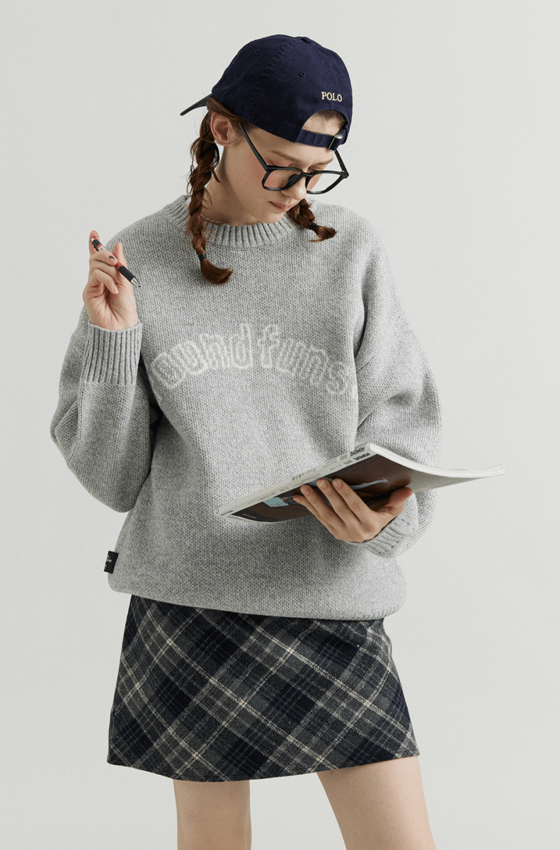 Pasolan Wool　jacquard sweater N5100 - ファッション通販 NNine(ナイン)