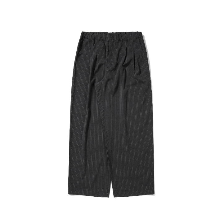 ピンストライプドレープパンツ メンズ レディース 縦縞 ワイド / Pinstripe Drape Pants N5386 - メンズファッション通販 NNine(ナイン)