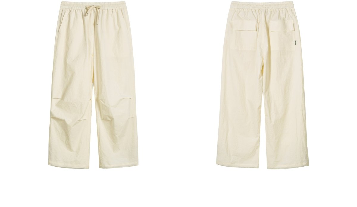 pleated straight pants N3711 - NNine