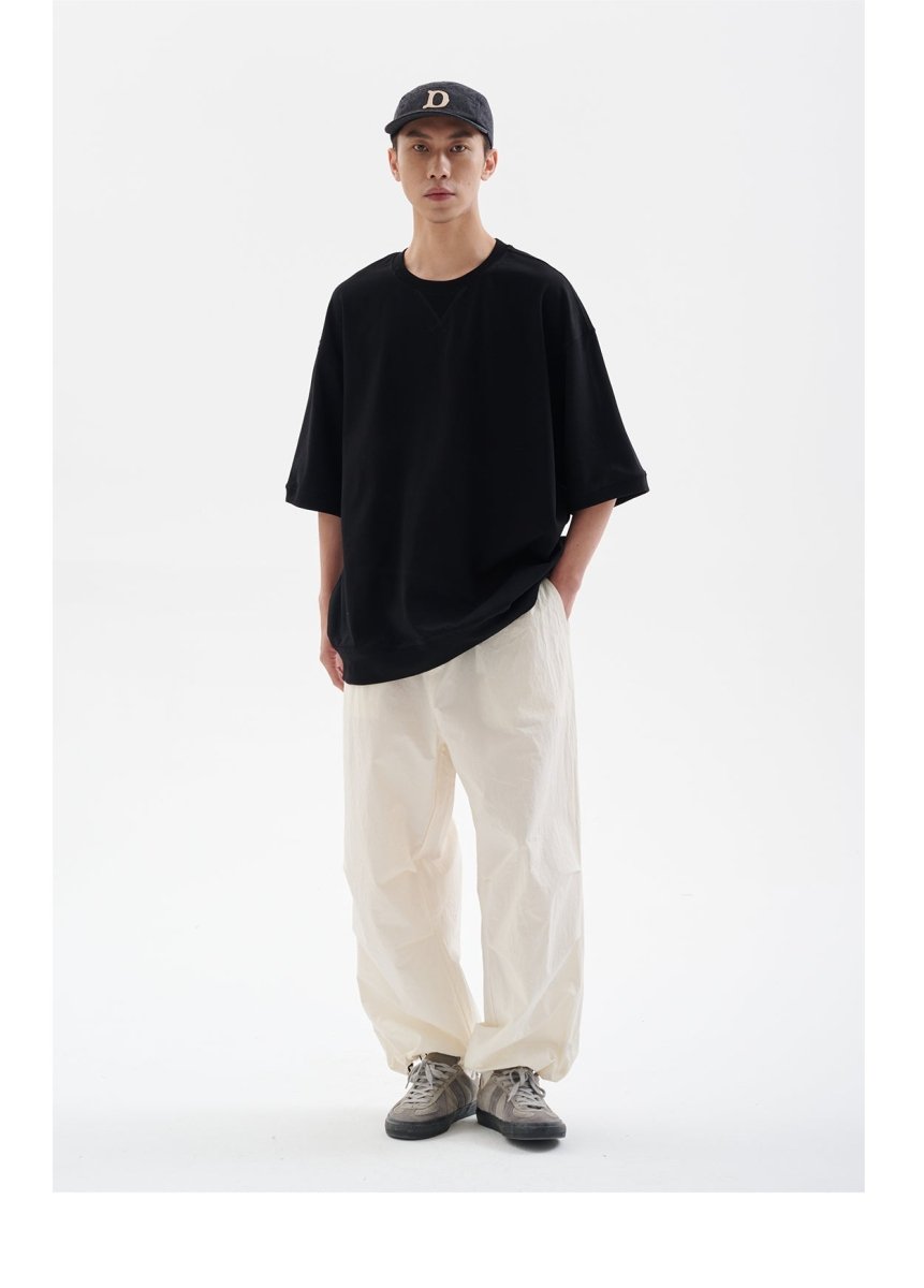 pleated straight pants N3711 - NNine