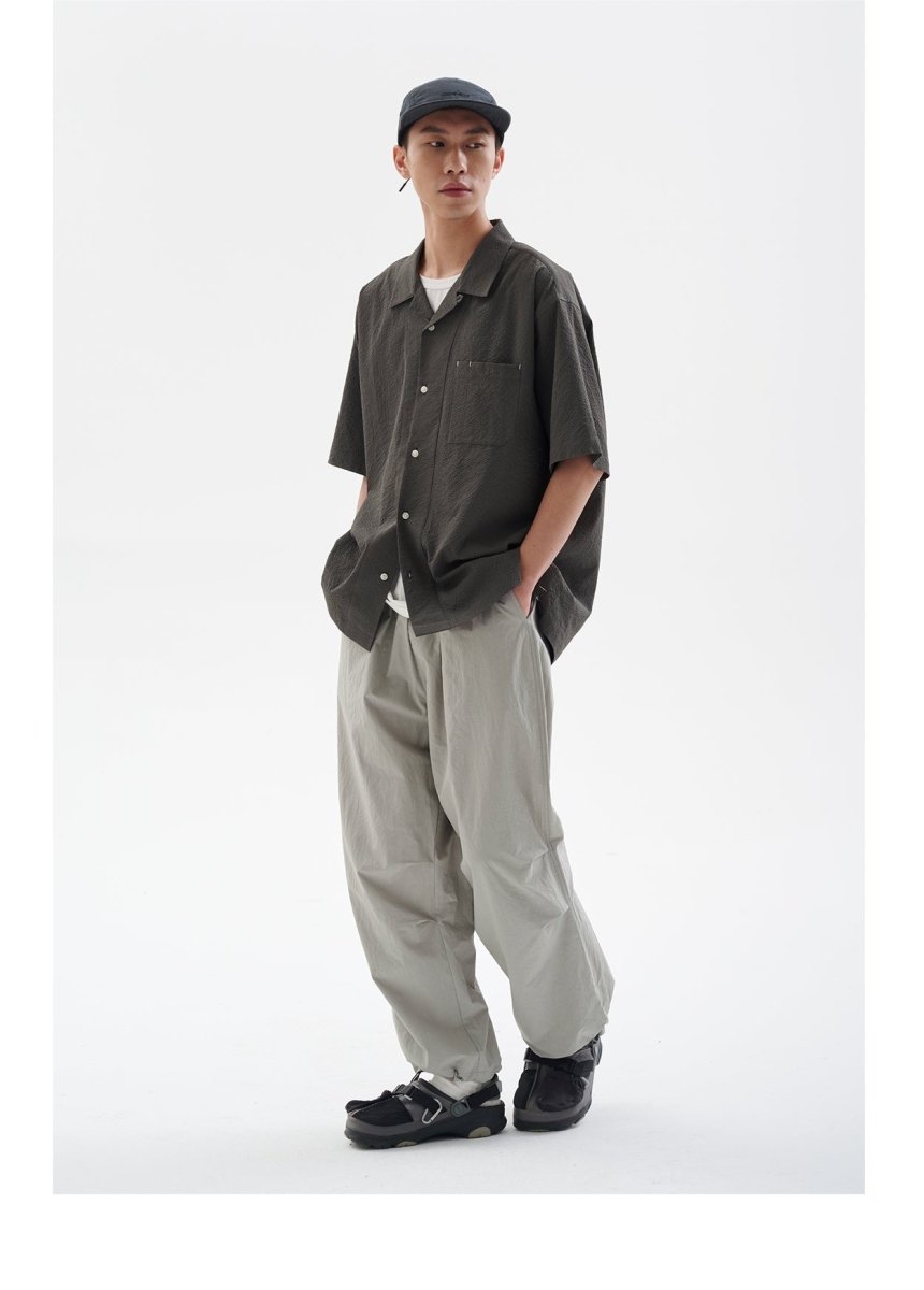 pleated straight pants N3711 - NNine