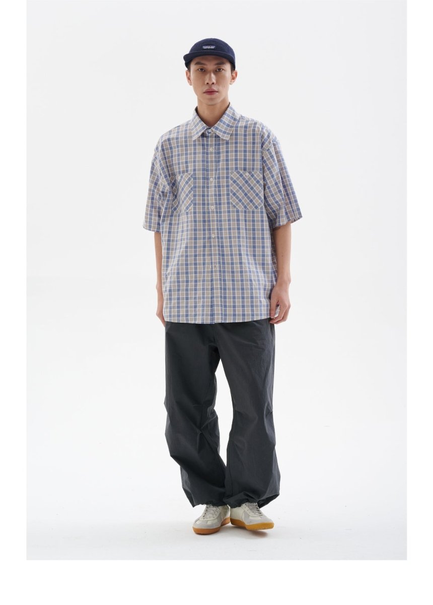 pleated straight pants N3711 - NNine
